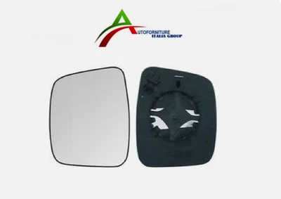 PIASTRA SPECCHIO RETROVISORE C/VETRO DX TERM PER FIAT QUBO 08> 2008> - Immagine 1 di 2