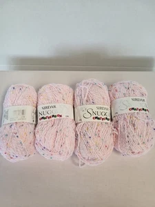 4 - Sirdar Snuggly Chatterbox DK Yarn - 50g 137 yds ea SH310 Soft Pink Confetti - Picture 1 of 5