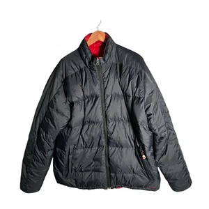 L.L. Bean Puffer Jacket Men's Size XL Blue Red Goose Down Reversible Outdoors - Picture 1 of 17