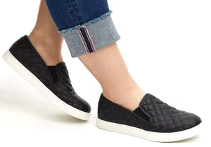 Neu Torrid gesteppte Nylon Sneaker schwarz 8 1/2 EXTRA WEITE - Bild 1 von 7