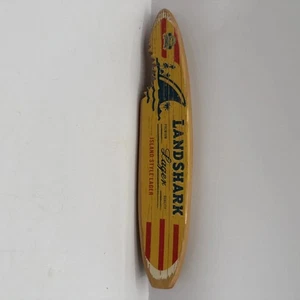 Landshark Lager 11.25” Shark Bite Surfboard Beer Tap Handle Porcelain - Picture 1 of 3