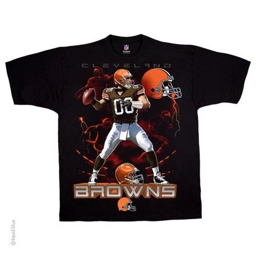 CLEVELAND BROWNS Nueva con etiquetas Camiseta QUARTERBACK JOHNNY MANZIEL FUTBOL Foto 1 de 1