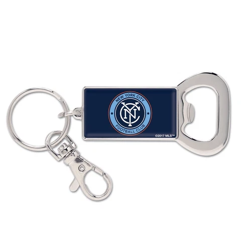 New York City FC Bottle Opener Keychain Cover