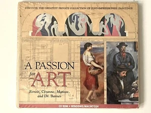 2003 A Passion for Art Renoir, Cezanne, Matisse and Dr. Barnes CDRom for Win/Mac - Picture 1 of 2