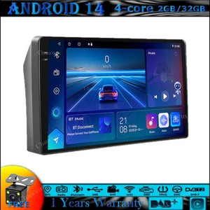 9" Android 14 Unidad Principal Radio Carplay GPS SATNavi Para Nissan Pathfinder 2008-2012 - Imagen 1 de 12