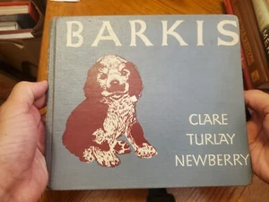 Barkis by Clare Turlay Newberry 1938 POOR COND EX-LIB CHILDREN'S - Picture 1 of 12