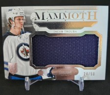 2013-14 PANINI DOMINION MAMMOTHROOKIE PATCH  JACOB TROUBA ROOKIE #M-JTR /50