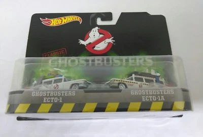 2017 HOT WHEELS  GHOSTBUSTERS ECTO-1 & GHOSTBUSTERS ECTO-1A MO FROM MOVIE 1/64 - Image 1 of 4