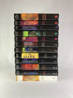 Left Behind Complete 1-12 Hardback (11) & Paperback (1) LaHaye Jenkins Crossing - Image 1 of 4