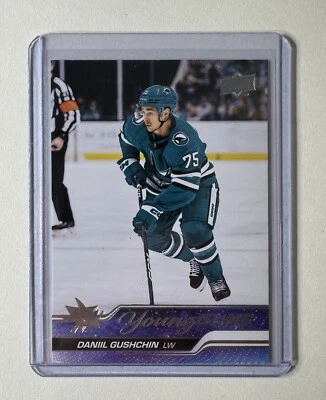 2023-24 Upper Deck - Series 1 Young Guns - Daniil Gushchin #239 (RC) - Image 1 of 2
