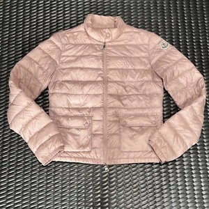 Moncler lans down jacket womens size 0 in pink RRP 800 - Picture 1 of 21
