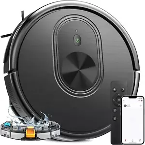 XIEBRO Smart HR101 3 in 1 Mopping Robotic Vacuum with Schedule, App/Bluetooth/A - Picture 1 of 8
