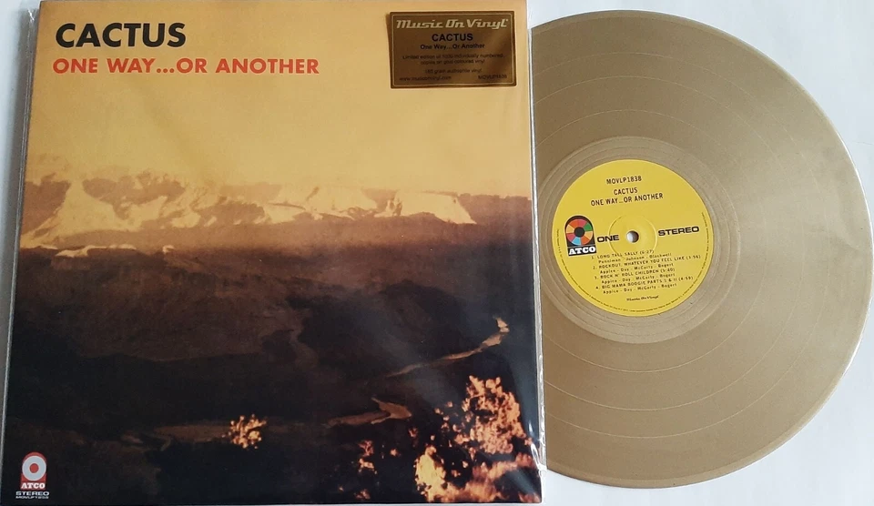 LP CACTUS One Way...Or Another (Re) GOLD VINYL - Music On Vinyl MOVLP1838 - MINT - Bild 1 von 1