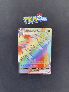 Pokemon TCG Stonjourner VMax Sword & Sheild Base 205/202 Secret Rare NM. - Picture 1 of 3