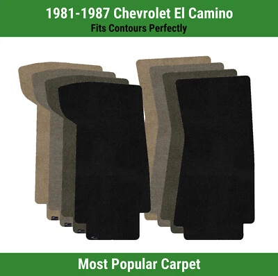 Alfombrillas de primera fila Lloyd Ultimat para Chevrolet El Camino 1981-1987  Foto 1 de 4