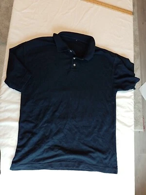 Mens Polo Top Unbranded Size L  Short Sleeves Blue 710 - Image 1 of 4