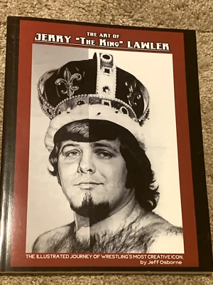 Art of Jerry The King Lawler Career Compendium Book Memphis Wrestling WWE 2024 - Image 1 of 2