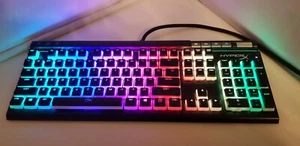 Teclado mecánico para juegos HyperX aleación Elite 2 rojo lineal ~ probado - Imagen 1 de 18