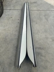 USED AFTERMARKET PORSCHE 930 SLANT NOSE SIDE SKIRTS BOX/ROCKER PANEL COVER SET - Picture 1 of 21