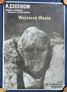 WUJASZEK WANIA~CZECHOW~SLOWACKIEGO~M. GOROWSKI~POLNISCHES POSTER~1978~ - Bild 1 von 5