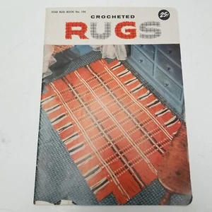 Vintage Crocheted Rugs Star Rug Book No. 106 MCM crafts - Picture 1 of 10
