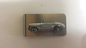 Triumph Vitesse 2Lt Mk2 Con. ref258 pewter effect car on a stunning Money Clip - Picture 1 of 1