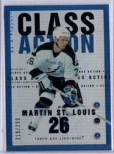 2005-06 Be A Player Class Action #CA12 Martin St-Louis 219/299