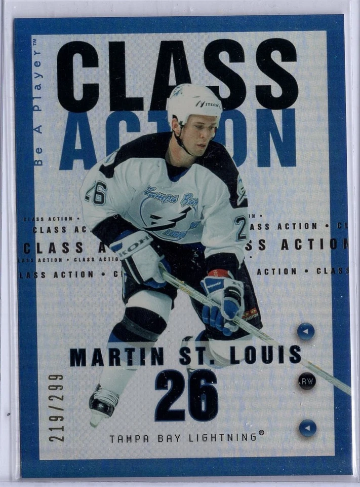 2005-06 Be A Player Class Action #CA12 Martin St-Louis 219/299 - Image 1 of 1