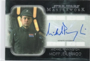 Star Wars Masterwork 2020 Auto Autograph A-MP Michael Pennington Moff Jerjerrod - Picture 1 of 1