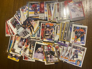 lot of vtg hockey cards 1984 jari kurri jaromir jagr saku koivu