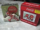 COCA COLA  1943 AVIATION COASTER SET W/ HOLDER -  NIB