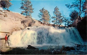 Snake River Falls Valentine Nebraska NE waterfall Postcard - Picture 1 of 2