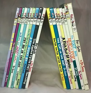 Lot of 18 Beginners + Bright and Early Children’s Hardcover Books Dr Suess + - Imagen 1 de 11