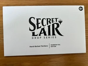 MTG Secret Lair Drop x Hard-Boiled Thrillers Rainbow Foil Edition Sealed - Picture 1 of 6