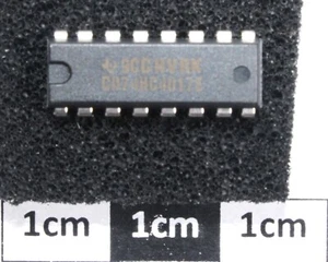 Contador de la década TI CD74HC4017E Johnson con 10 salidas decodificadas - Imagen 1 de 1