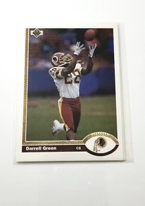 1991 Upper Deck #438 Darrell Green NFL Football Washington Redskins Trading Card - Bild 1 von 2