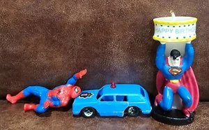 Superman Cake Topper Birthday Cake Decoration Fun and toys used - Picture 1 of 1