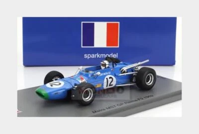 1:43 SPARK Matra Simca F2 Ms7 #12 Reims Gp 1969 P.Rodriguez SF305 Model - Image 1 of 2