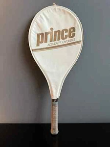 Raqueta de tenis Prince Accuracy de gran tamaño No. Cubierta retro vintage 2, 4 1/4 - Imagen 1 de 10