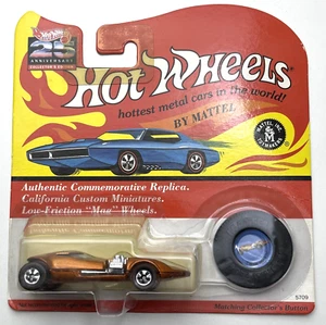 Hot Wheels - Vintage Collection - Orange Twin Mill - New on Card - Picture 1 of 2