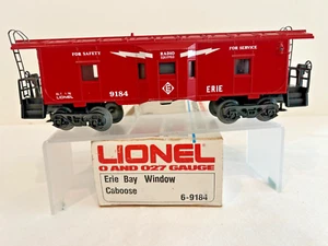 Lionel 6-9184#1 ERIE VENTANA DE BAHÍA ~ ILUMINADO CON ~ CARROCERÍA FUNDIDA A PRESIÓN Y CAMIONES_NUEVO - Imagen 1 de 4