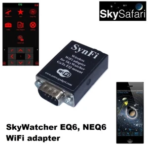 SynFi - Adaptador WiFi para SkyWatcher EQ6PRO (NEQ6PRO), soportes Orion Atlas EQ-G - Imagen 1 de 3