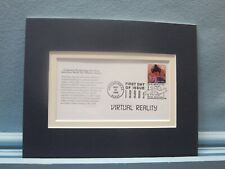 The Introduction of the Virtual Reality and the First Day Cover of its own stamp