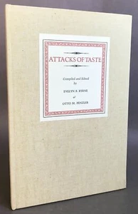 Larry McMurtry Collection, Byrne/Penzler / Attacks of Taste Signed 1st Edition - Picture 1 of 6