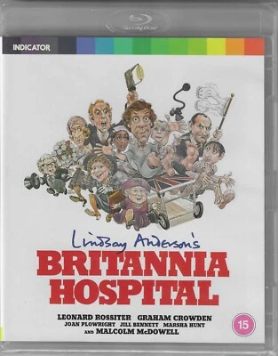 Lindsay Anderson's : Britannia Hospital Blu-ray Region B Inc Reg Post - image 1 of 3