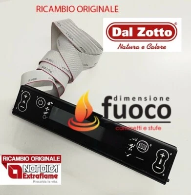 NORDICA EXTRAFLAME DISPLAY TASTIERA ORIGINALE EXTRAFLAME DAL ZOTTO OPERA COD. 002272587