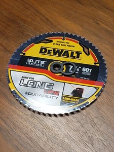 DeWalt 7-1/4" Elite Serie Hartmetallstahl 60T ULTRAFEINE AUSFÜHRUNG - Bild 1 von 2