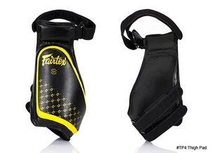 NEW LATEST GENUINE Fairtex COMPACT/LIGHTWEIGHT Thigh Pads TP4 BEST MMA EQUIPMENT - Picture 1 of 6