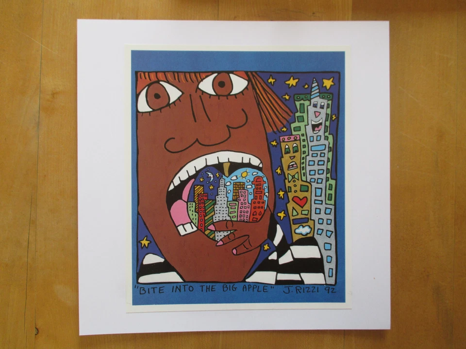 James Rizzi - Reprodruck - B.-Nr.: 2455 - (29,7x29,7cm) - Bild 1 von 1