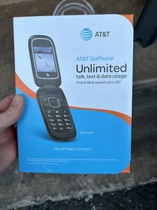 At&t GoPhone Unlimited talk, text & data usage ZTE 223 NEW Factory Sealed - Picture 1 of 4